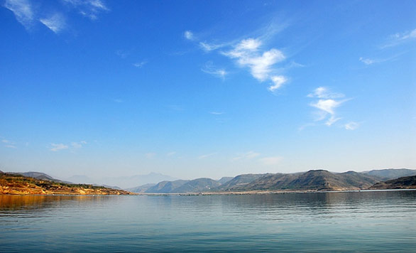 Three Gorges scenic spot of the Yellow River